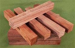 Blank #331 - Bloodwood Solid Pen Turning Blanks, Set of 15 ~ 7/8" x 7/8" x 6+" ~ $29.99